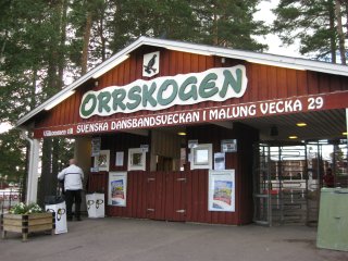 Entren till Orrskogen i Malung